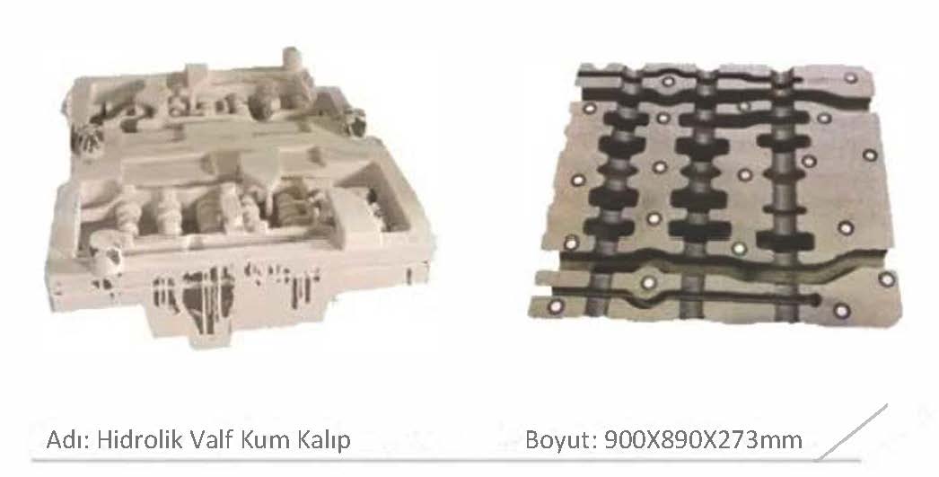 KOCEL 3D Kum Kalıp Binder Jetting 